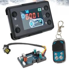 Car Air Diesel Heater Control Board, Car Air Diesel Heater 3KW 5KW 12-24V Motherboard W/LCD Switch Remote Controller Fit for Diesels Air Heater
