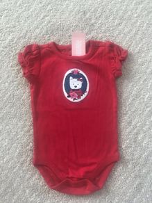 BNWT- girls short sleeve top - size - 6-12mths