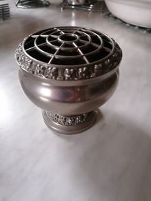 Silver Plated Pot Pourri Bowl