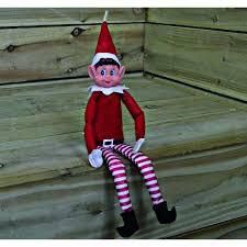 Christmas Naughty  Elf Vinyl Faced Elves Behaving Badly Doll