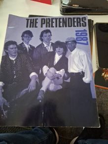The Pretenders 1987 World Concert Tour Program Chrissie Hynde