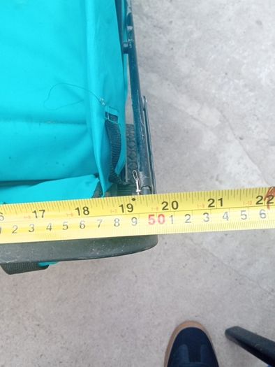 folding  trolley 3 ft long 20 inches wide