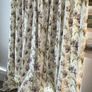 Stunning Large Laura Ashley Linen Curtains 128 inch wide x 93 inch drop Image 2