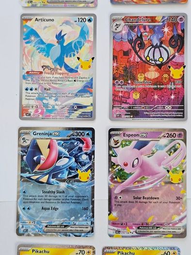 30th Anniversary Pokemon Cards Bundle