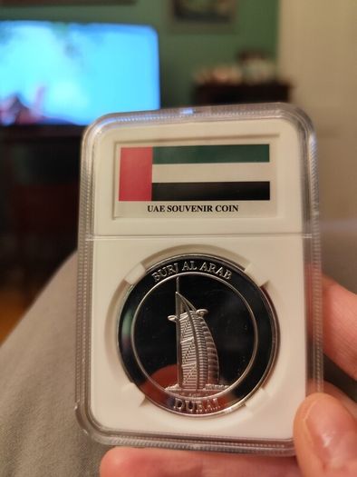 Dubai Coin Burj Khalifa