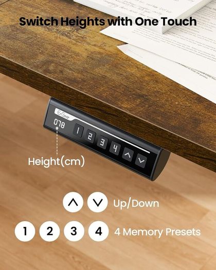 Sit Stand Electric Desk (New)