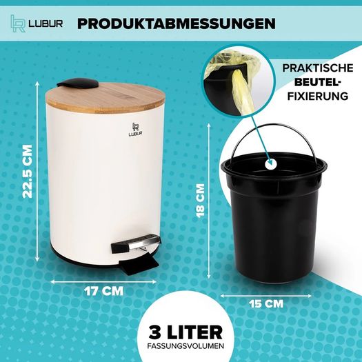 Brand New Lubur cosmetic bin 3L -