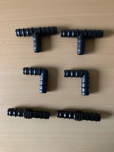 Bend joint connector 90degree 16 / 22
