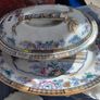Antique Ashworth Chinese Style Palace Scene Porcelain Plates, Image 2