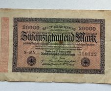 Germany 20000 Mark 1923 Banknote
