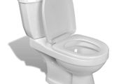 Toilet With Cistern White