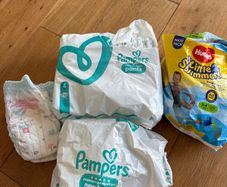 Nappies Size 3 & 4 - FREE
