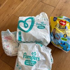 Nappies Size 3 & 4 - FREE