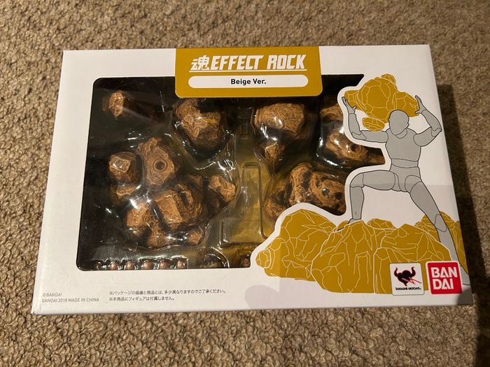 S.H. Figuarts TAMASHII NATIONS Tamashii EFFECT ROCK Beige Ver. for S.H.Figuarts figure