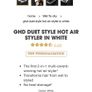 Ghd Duet Style Hot Air Styler In White 4.4/5 Image 2