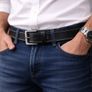 Unisex Premium Genuine Leather Belt Classic Stylish Waist Belt Durable Formal & Casual Designer Belt Image 9