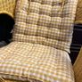 Wicker chair with cushions Image 2