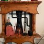 Handmade Old Irish Fireside Scene Image 5