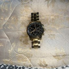 Guess Mens Horizon Gold Plated Chronograph