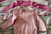 Girls new next long sleeve tops 9/12 mths