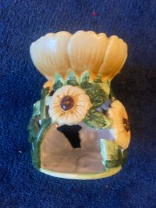 Vintage 80's Ceramic Tea Light/ Wax Melt Warmer