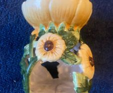 Vintage 80's Ceramic Tea Light/ Wax Melt Warmer
