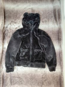 H&M girls fur jacket