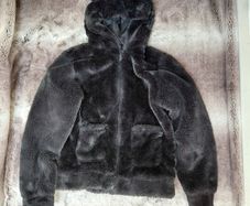 H&M girls fur jacket