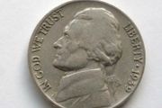 five cents 1939 United States of America