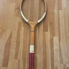 Vintage 1970s Elverys Wooden tennis racket