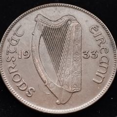 [#2634] - Ireland 1933 | Irish 1d | Irish 1 Penny  | KM.3 | High Grade