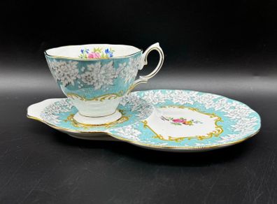 Royal Albert "Enchantment" Tennis TV Snack Tea Set