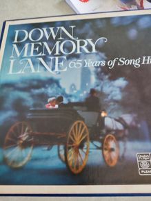 Down Memory Lane 65 Years Of Song Vinyl LP 10 Records Readers Digest RCA Booklet