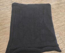 Medicine Black Knit Snood & Long Ribbed Scarf Set (One Size)