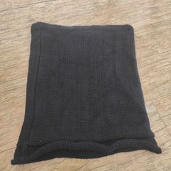 Medicine Black Knit Snood & Long Ribbed Scarf Set (One Size)