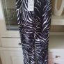 Zara zebra printed trousers Image 2