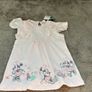 New baby girl tunic  dress 18/24 months 92cm organic cotton Image 2