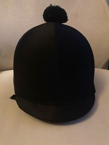 Charles and owen horse riding helmet size 53cm with breeze up cover