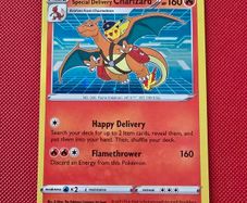 special delivery charizard pokemon card