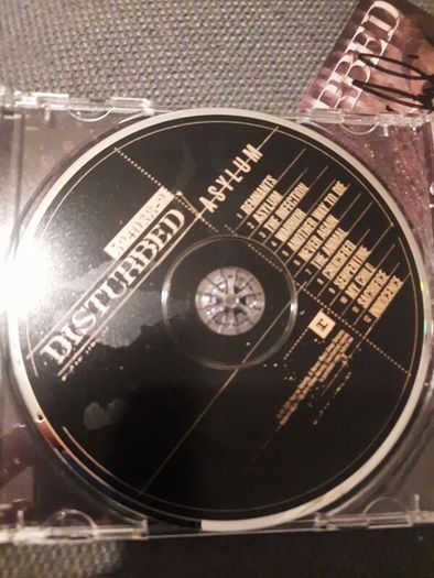 DISTURBED: Asylum -Fully Autographed CD