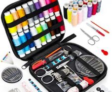 97pcs Sewing Kit With Case, Portable Sewing Supplies For Home Traveler, Adults, Beginner, Emergency, Contains Thread