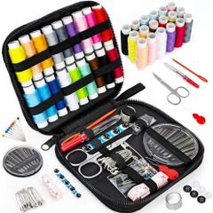 97pcs Sewing Kit With Case, Portable Sewing Supplies For Home Traveler, Adults, Beginner, Emergency, Contains Thread