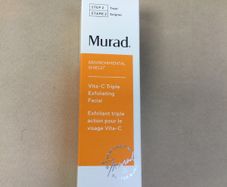 Murad vit c exfoliating facial new in box 80ml foreo rodial