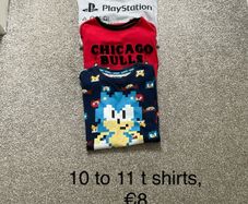 Boys 10 to 11 t shirts