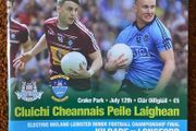 2015 Dublin v Westmeath - GAA Leinster Senior Football Final Programme