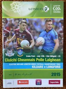 2015 Dublin v Westmeath - GAA Leinster Senior Football Final Programme