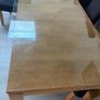 Extendable white oak kicthen Table Image 6