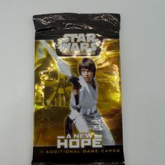Star Wars A New Hope 11 Additional Booster Game Card Expansion Pack New Sealed Trading Card 2002