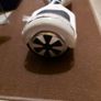 Bluetooth Hoverboard, has charge, working great, white, in excellent condition Image 2