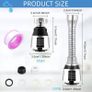 2Pcs Kitchen Tap Spray Head, 360 Swivel Aerator With 2 Modes Universal Extension for 22/24mm Faucet Extender Short & Long Image 2